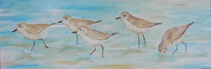 Bird Walk - Bird Walk, 12x36 gallery wrap